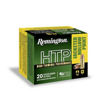 REMINGTON 9mm LUGER 115gr JHP HTP 20ct — Bartons Big Country