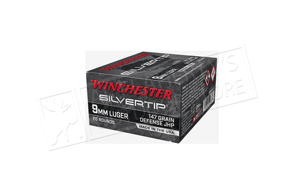 Winchester 9mm Defense JHP Silvertip 147 Grain #W9MMST2 — Al Flaherty's