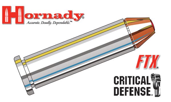 Hornady 357 Magnum Critical Defense, FTX 125 Grain Box of 25 #90500 — Al Flaherty's