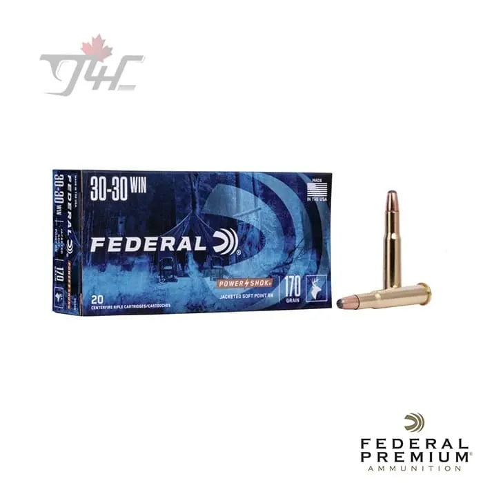 Federal Power-Shok .30-30 Win 170gr. SPRN 20rds — g4cgunstore
