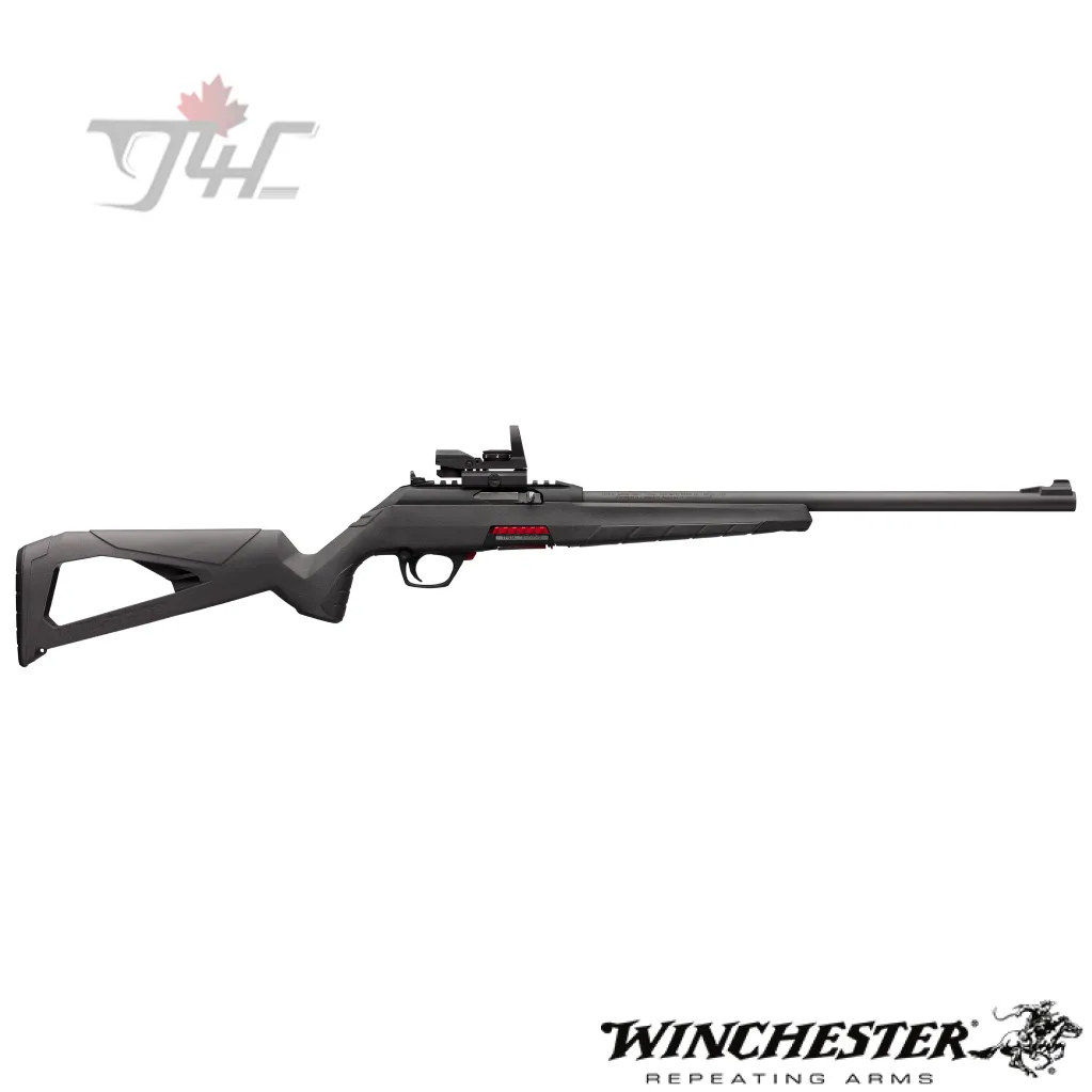 Winchester Wildcat .22LR 18″ W/ Mounted Red Dot Synthetic Black — g4cgunstore