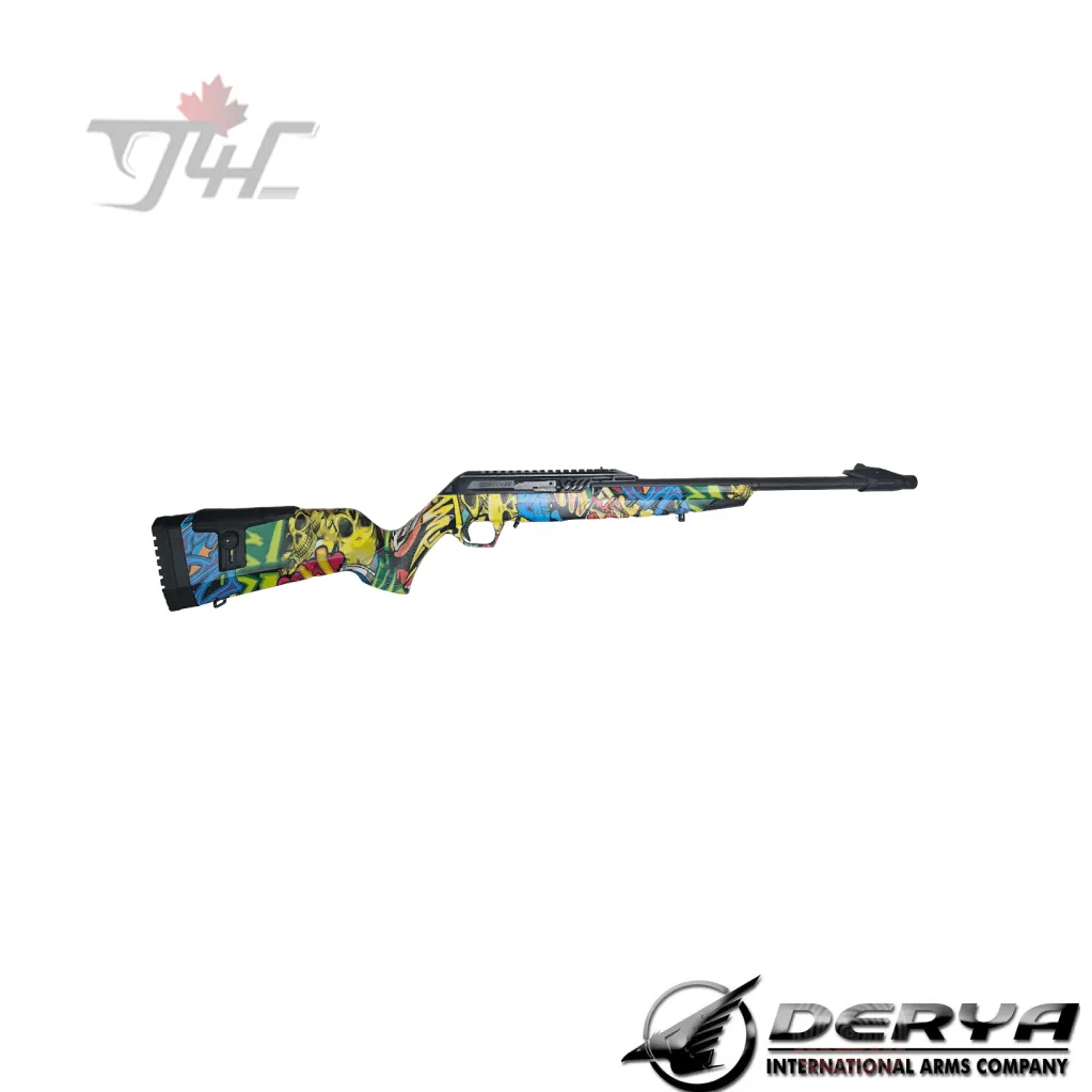 Derya TM-22 Cadet .22LR 18″ Urban Graffiti Camo Non-Restricted — g4cgunstore