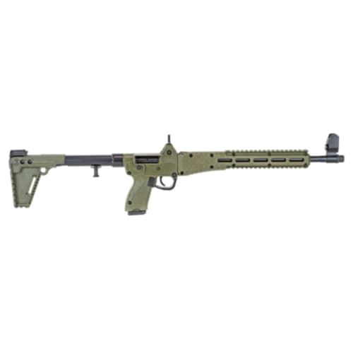 Kel-Tec SUB2000 Gen2 Rifle, 18.50" Barrel, Glock 17 Magazine, OD Green, 9mm — RDSC