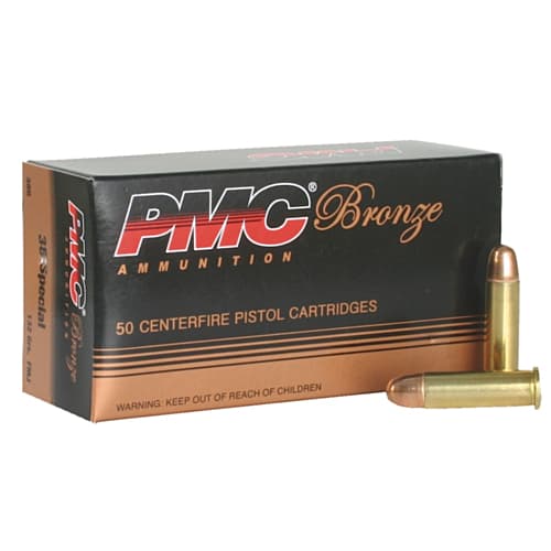 PMC Ammo, 38 Special 132 Grain FMJ, 50 Round Box — RDSC