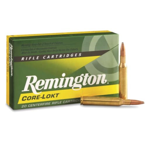 Remington Ammo, 270 Win 130 Grain Core-Lokt SP, 20 Rounds — RDSC