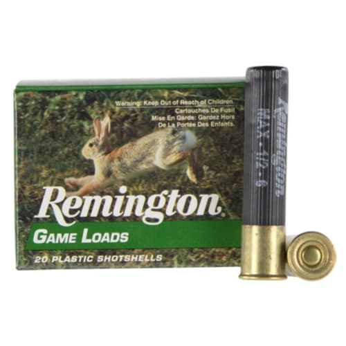 Remington Ammo, 410GA Game Loads, 2-1/2” No.6 Shot, 20 Rounds — RDSC