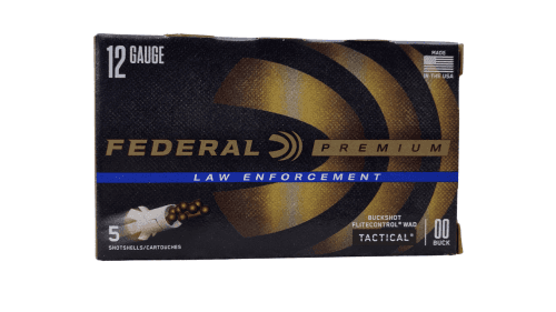 FEDERAL “LAW ENFORCEMENT” FLITECONTROL WAD 12GA 2 3/4″ 00 BUCKSHOT — Tiger Arms