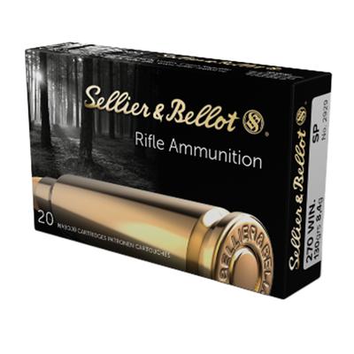 Sellier & Bellot .270 Win 130gr. SP - Box of 20 Rounds — Bulls Eye North