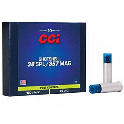 CCI - Pest Control Big 4™ Shotshell, 38 Special/357 Mag, #4 Shot, 1000 fps - Box of 10 Rounds — Bulls Eye North